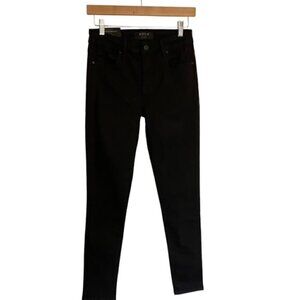 NWT DSTLD Black High Rise Skinny Jeans 28